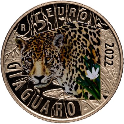 купить Италия 5 евро (euro) 2022 "Ягуар"