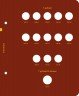 Купить Альбом Albo Numismatico "Монеты Николая II 1894-1917гг - рубли" (серебро, золото)