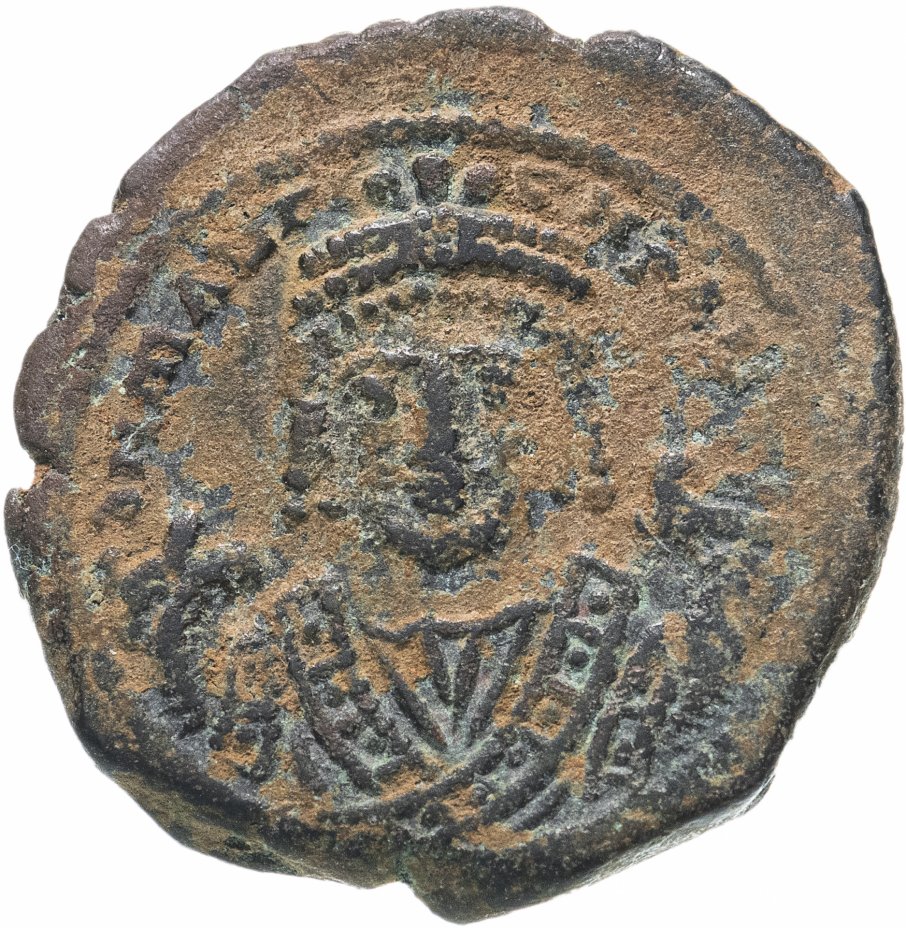 купить Византийская империя, Маврикий Тиберий, 582-602 годы, фоллис. Антиохия ( Теополь)
