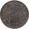 Купить Испания 2 сентимо (centimos) 1904