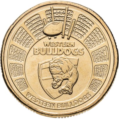 купить Австралия 1 доллар (dollar) 2024 "Австралийская футбольная лига - Western Bulldogs"