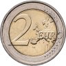 Купить Люксембург 2 евро (euro) 2017 "200 лет со дня рождения Виллема III"