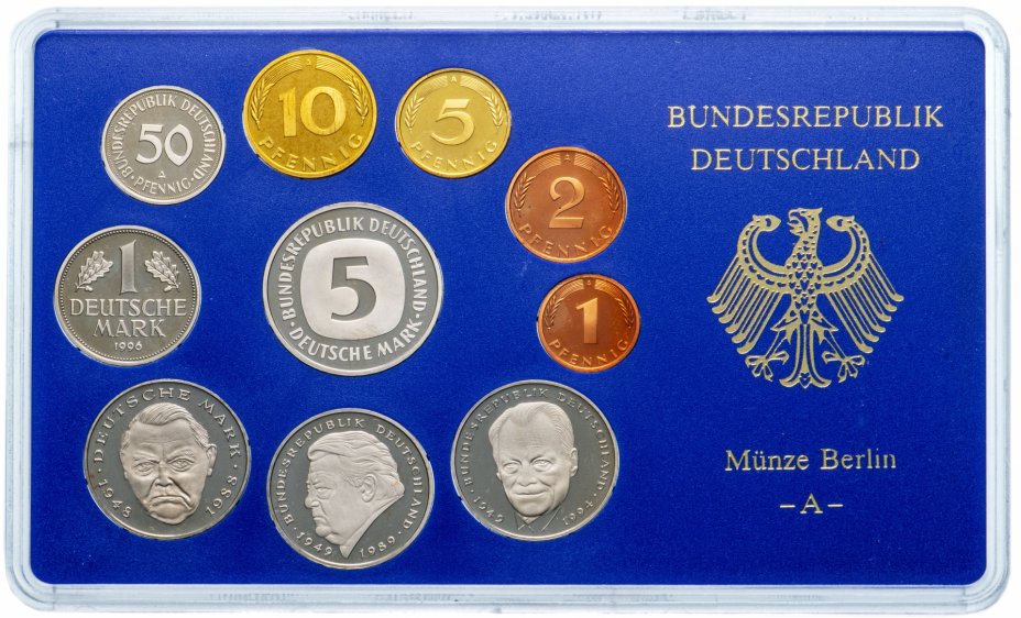 купить Германия набор из 10 монет 1996