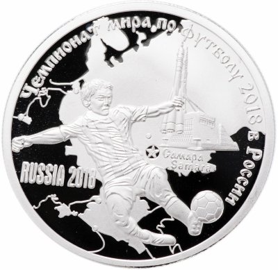 купить Камерун 1000 франков 2017 "Чемпионат мира по футболу 2018 - Самара"
