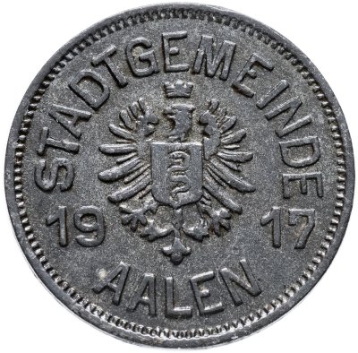 купить Германия "Аален" 10 пфеннигов 1917 нотгельд