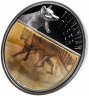 Купить Остров Ниуэ 5 долларов 2011 "Тасманийский тигр", в футляре с сертификатом