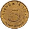 Купить Германия (Третий Рейх) 5 рейхспфеннигов 1939 "А"