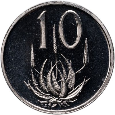 купить ЮАР 10 центов (cents) 1974