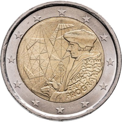 купить Италия 2 евро (euro) 2022 "35 лет программы Erasmus"