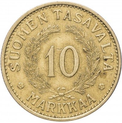 Купить Финляндия 10 марок 1937