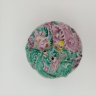 Купить Шкатулка с рельефным изображением сцены "шуан лун си чжу" в виде двух драконов, играющих с огненной жемчужиной, выполненная в стилистике эпохи Цин, фарфор, роспись, Китай, Китай, 1950-1970 гг.