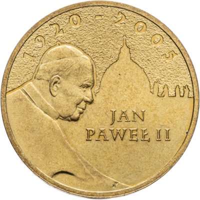 купить Польша 2 злотых 2005 "Папа Иоанн Павел II"
