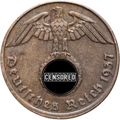 купить Германия (Третий рейх) 1 рейхспфенниг (reichspfennig) 1937 A