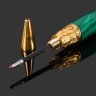 Купить Ручка малахитовая в подарочном футляре, с документами, бронза, малахит, фианит, в деревянном футляре, Российская Федерация, 2025 г.