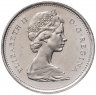 Купить Канада 25 центов (квотер, cents) 1968