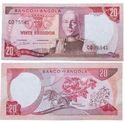 купить Ангола 20 эскудо 1972