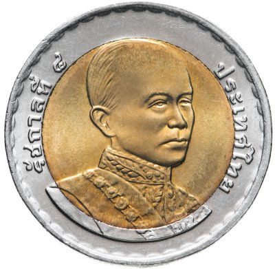 купить Таиланд 10 бат 2004 "200 лет со дня рождения Рамы IV"