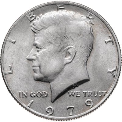 купить США 1/2 доллара 1979 без знака монетного двора