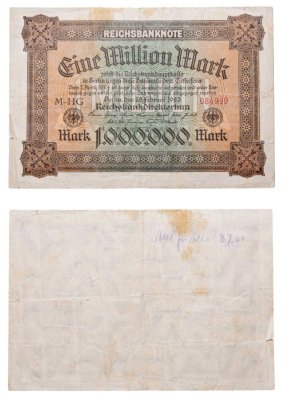 купить Германия 1000000 марок 1923