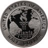 Купить США 50 центов (1/2 доллара, half dollar) 1995 S "XXVI летние Олимпийские Игры, Атланта 1996 - Баскетбол" в слабе Монетник.ру PF64