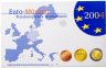 Купить Германия 2004 набор евро из 8 монет "Монетный двор Карлсруэ G"  официальном пластике