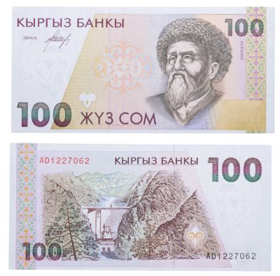 купить Киргизия 100 сом 1994 год Pick 12