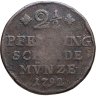 Купить Брауншвейг-Вольфенбюттель 2½ пфеннига 1792