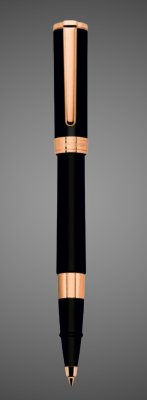 купить Ручка-роллер Aurora TU Resin Black PGT, в подарочной коробке, Покрытия: позолота, позолота, смола, 2026 г.