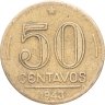 Купить Бразилия 50 сентаво (centavos) 1943