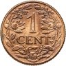 Купить Кюрасао и Суринам 1 цент (cent) 1942, Голландские заморские территории в годы Второй Мировой войны
