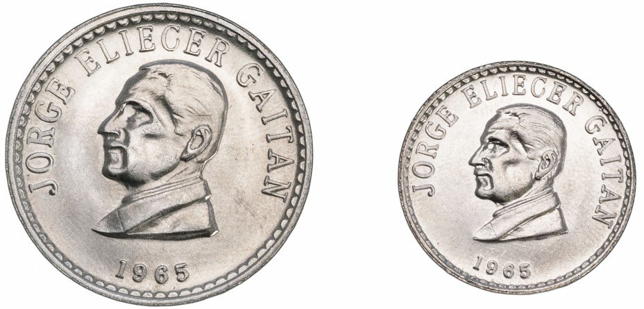 купить Колумбия набор монет 1965 (2 штуки)