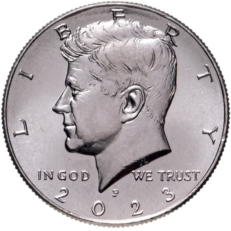 купить США 50 центов (1/2 доллара, half dollar) 2023 P "Kennedy Half Dollar (Кеннеди)"