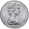 Купить Новая Зеландия  1 доллар 1985 Чёрный Ходулочник