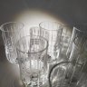 Купить Набор из 6-ти ликерных рюмок на длинной ножке, стекло, гравировка, Bohemia Crystal (Bohemia Glass), Чехословакия, 1970-1980 гг.