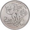 Купить Португалия 2,5 евро (euro) 2010 "Чемпионат Мира по футболу 2010, Южная Африка"
