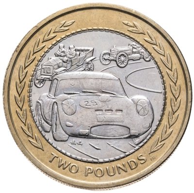 купить Остров Мэн 2 фунта (pounds) 1998