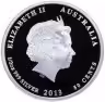 Купить Австралия 50 центов 2013 "Год змеи"