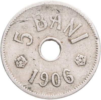 купить Румыния 5 банов (bani) 1906