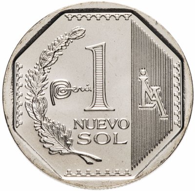 купить Перу 1 новый соль (nuevo sol) 2012