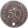 Купить Германия (нотгельды) 50 пфеннигов 1917 "Город Хальберштадт"