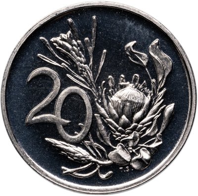купить ЮАР 20 центов (cents) 1974