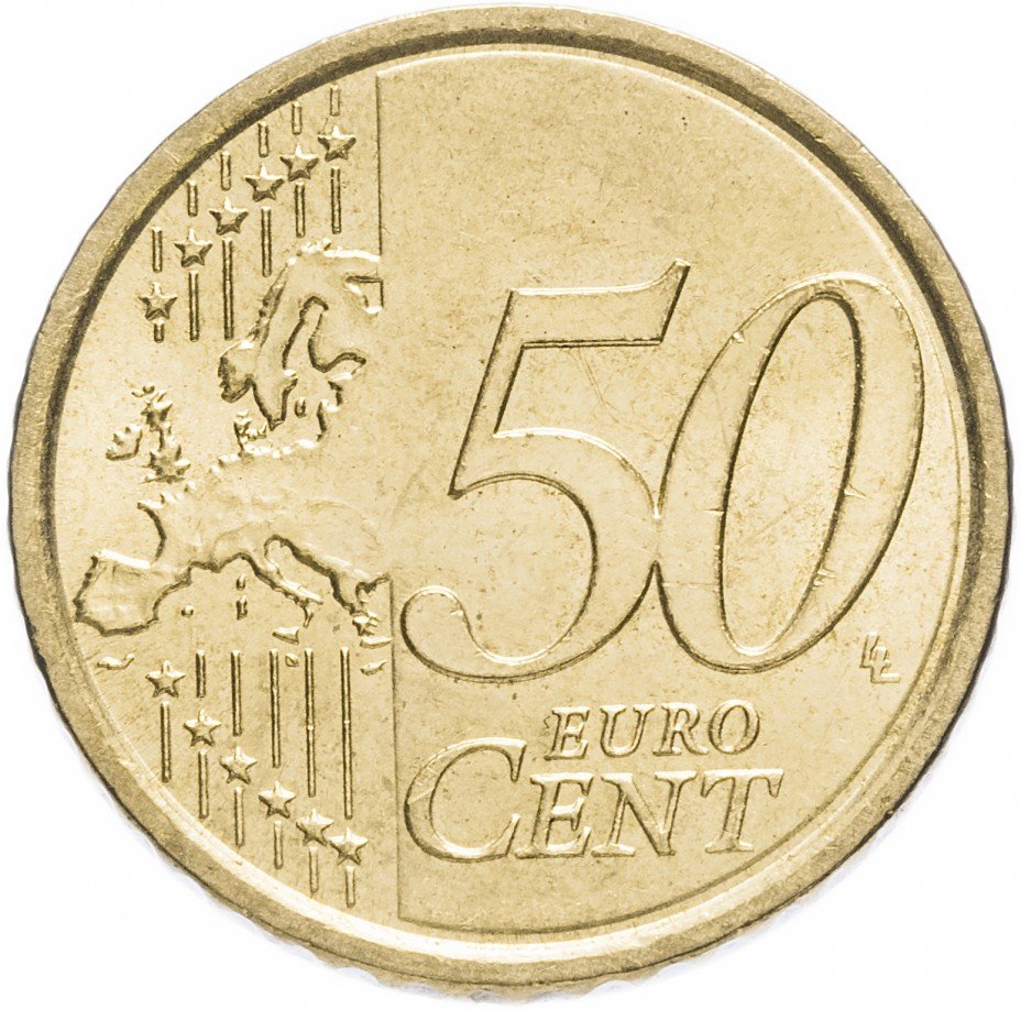 купить Ватикан 50 евро центов 2010