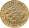 Купить Центральная Африка (BEAC) 10 франков (francs) 1981