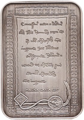 купить Австралия 5 долларов 2015 "800 лет Великой хартии вольностей (Магна карта)", в футляре с сертификатом