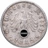 Купить Германия, Третий рейх 50 рейхспфеннигов 1940, знак монетного двора: "А"