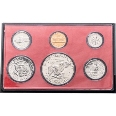 купить Годовой набор монет США 1977 Proof (6 штук) в упаковке