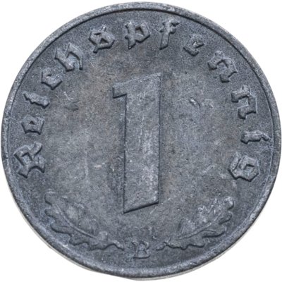 купить Германия, Третий Рейх 1 рейхспфенниг 1944 B