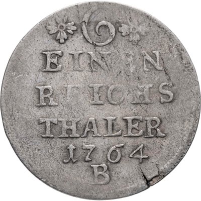 купить Германия, Пруссия 1/6 талера 1764
