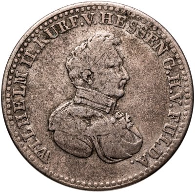 купить Германия, Гессен-Кассель 1/6 талера 1831