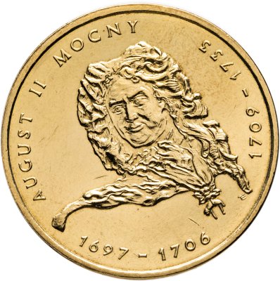 купить Польша 2 злотых 2002 Польские Короли - Август II Сильный